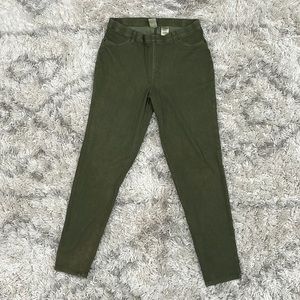 Olive green jegging